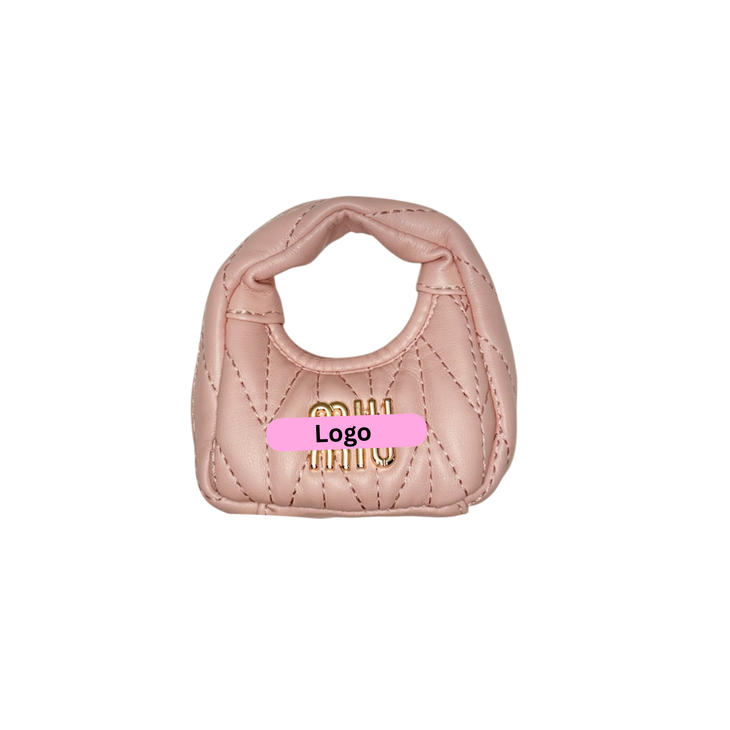Pink Mini Miux2 Keychain Bag