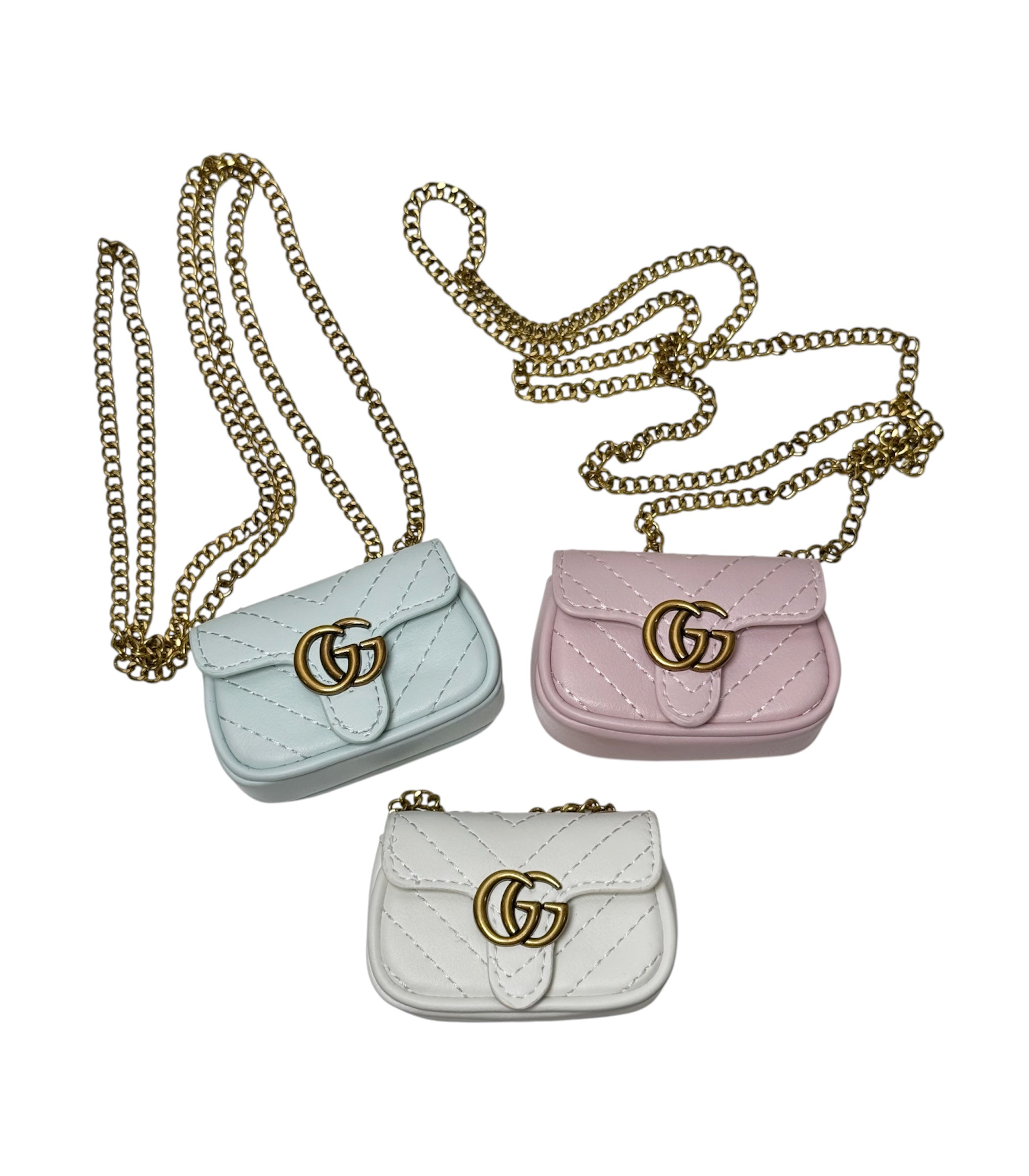 Mini GG Keychain Bag