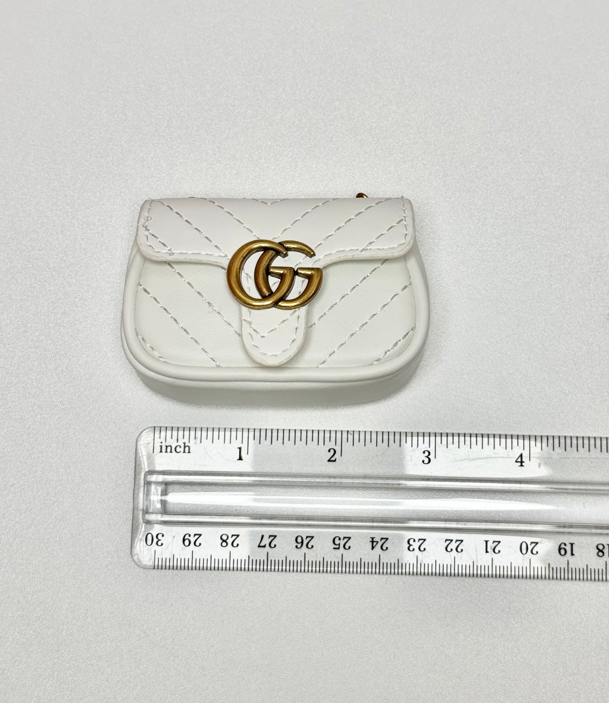 Mini GG Keychain Bag