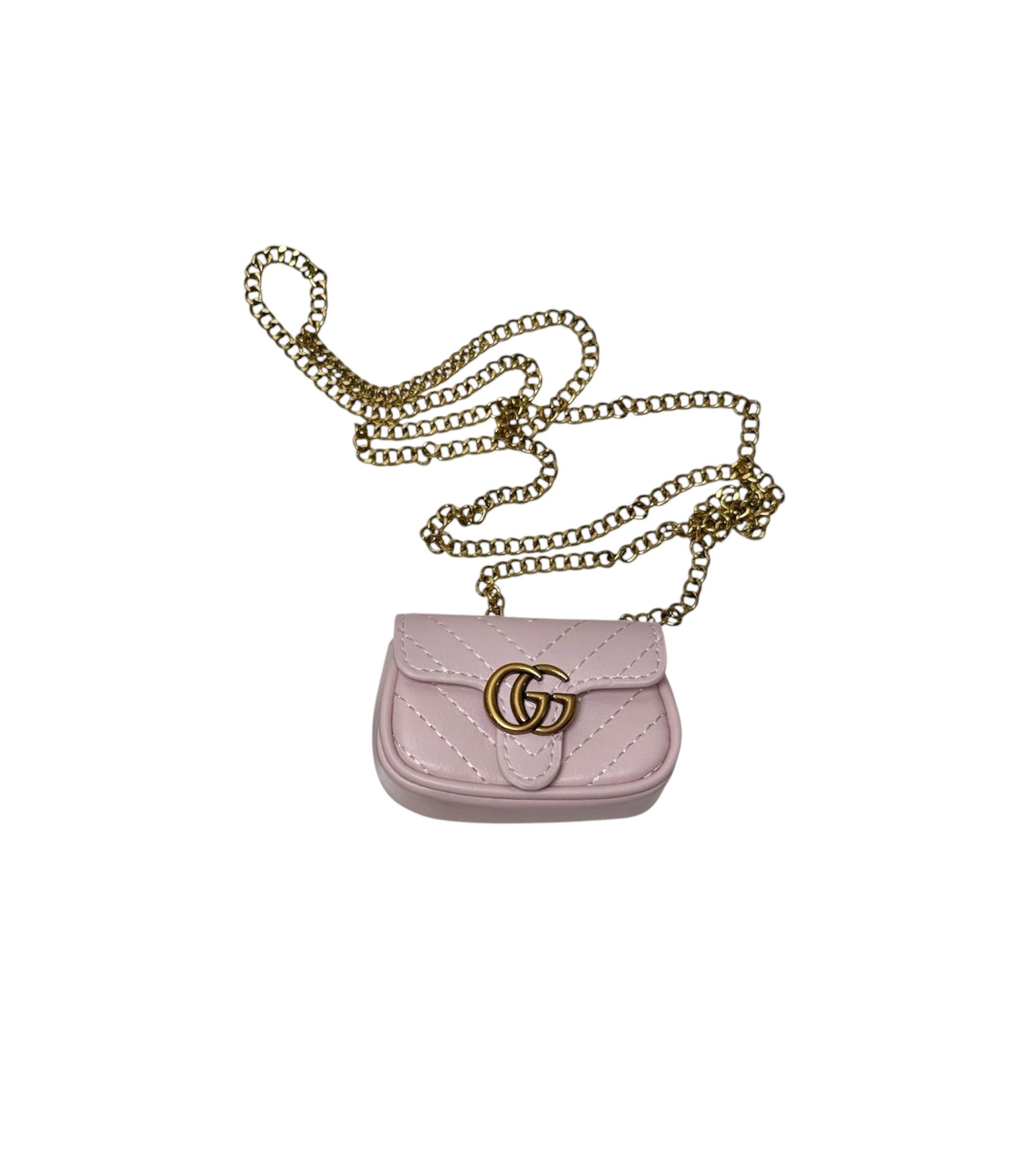Mini GG Keychain Bag